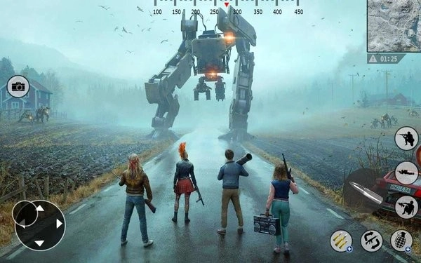 機(jī)器人大戰(zhàn)新射擊游戲圖2