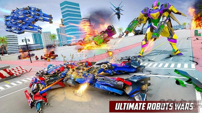 警车机器人游戏手机版图1