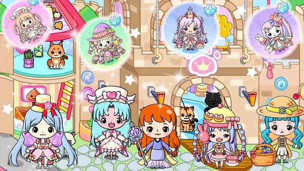 迷你落樱小镇世界游戏图1