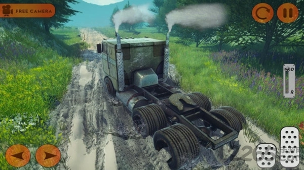 泥濘的越野卡車(chē)駕駛游戲圖3