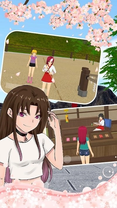 櫻花校園愛(ài)情小鎮(zhèn)游戲圖2