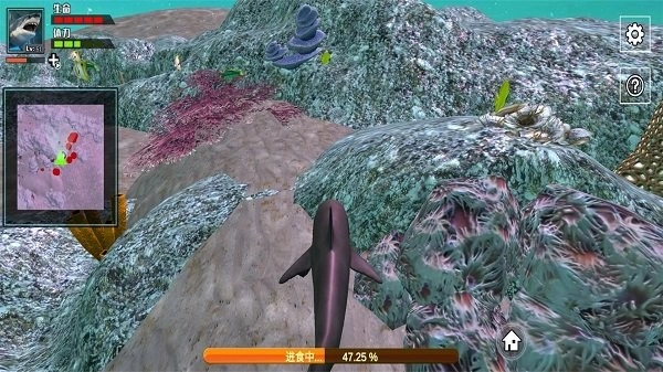 深海大鱼吃小鱼游戏图1