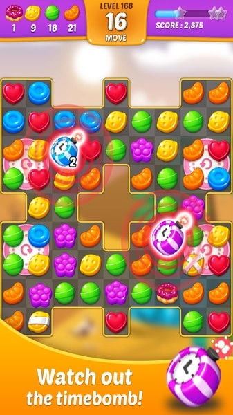 棒棒糖甜蜜消除游戏