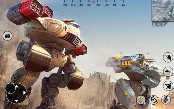 機(jī)器人大戰(zhàn)新射擊游戲圖4