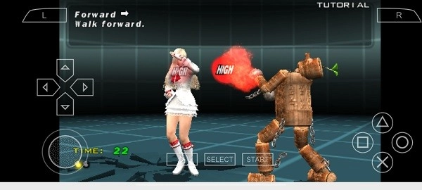 铁拳5暗之复苏psp手机版图1