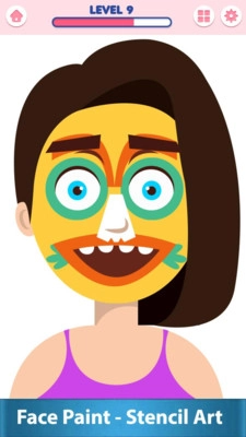 脸部纹身模拟器图1