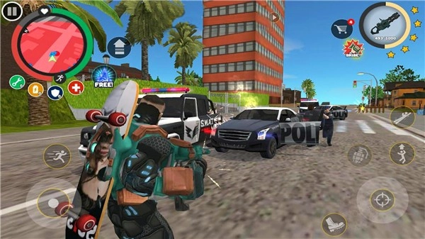 城市绳索超人游戏图2