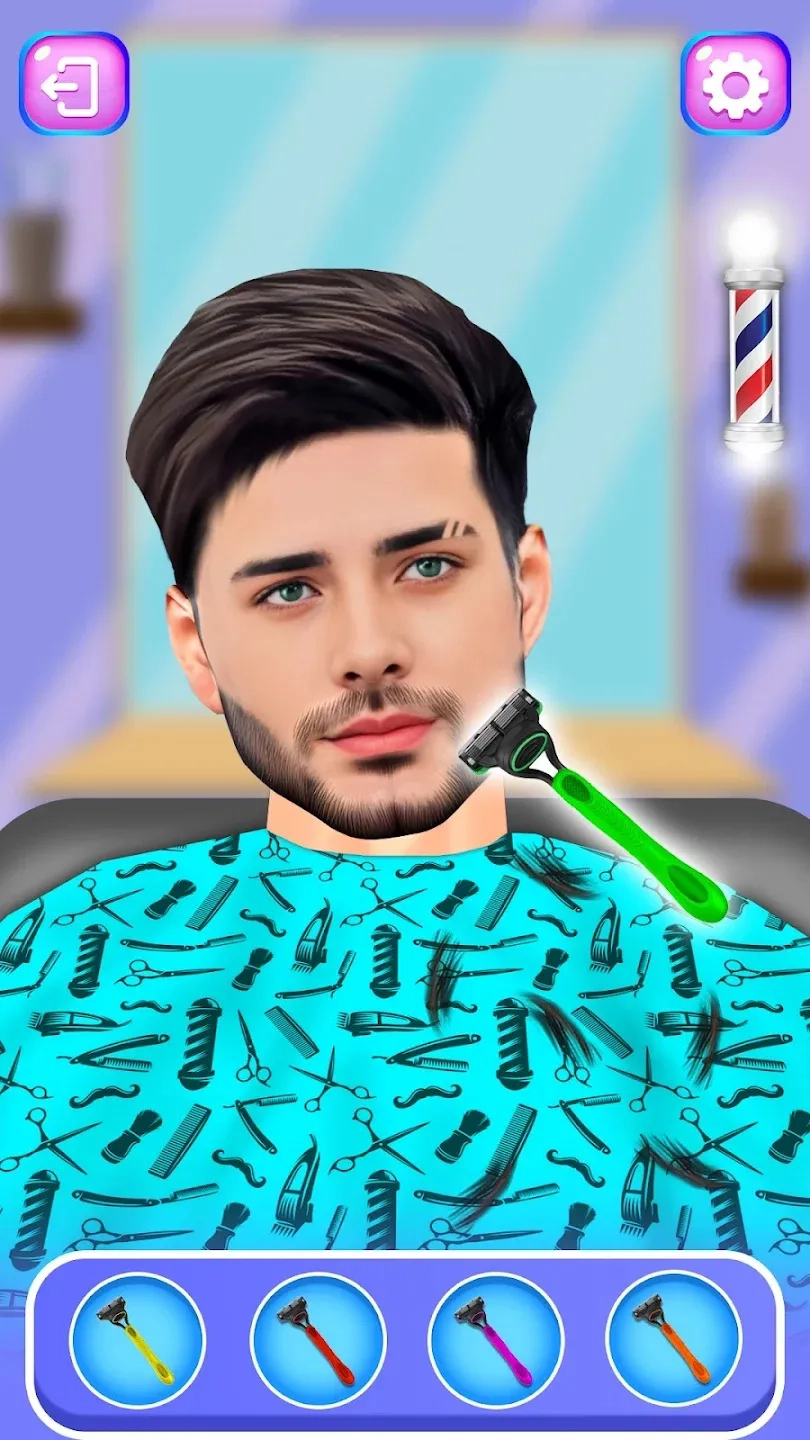 理发店剪发沙龙模拟器图2