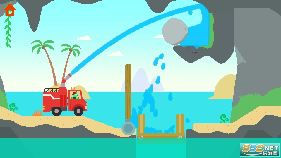 恐龙消防车驾驶消防车灭火免费版图3