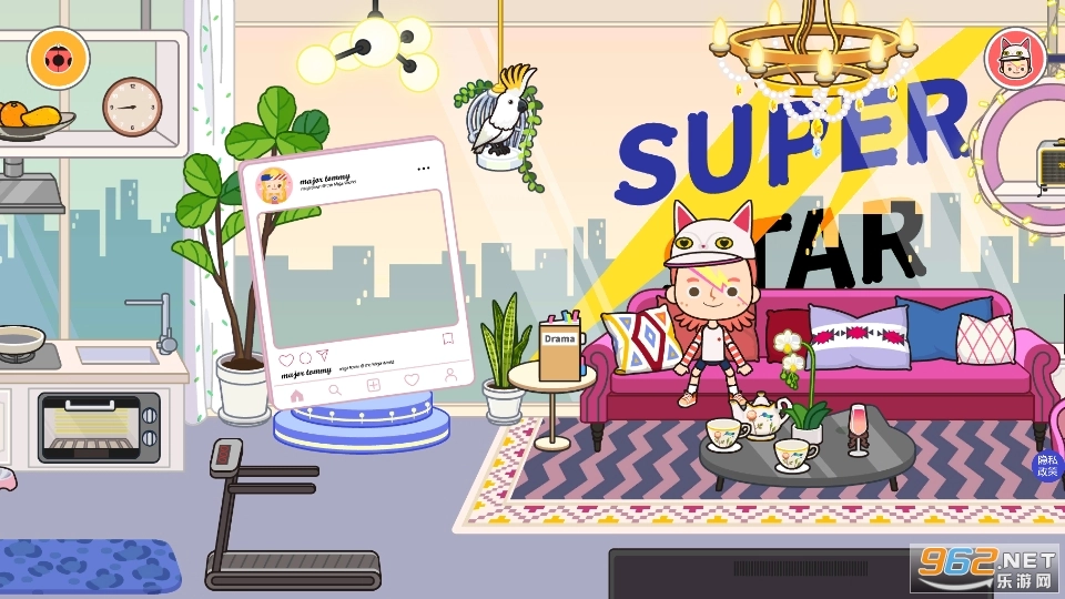 米加小镇建房子游戏