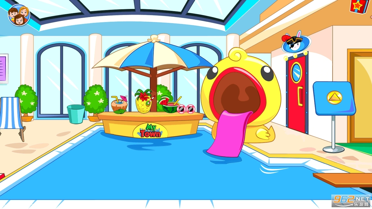 我的城镇宾馆游戏