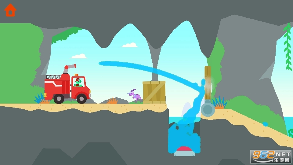 恐龙消防车驾驶消防车灭火免费版图4