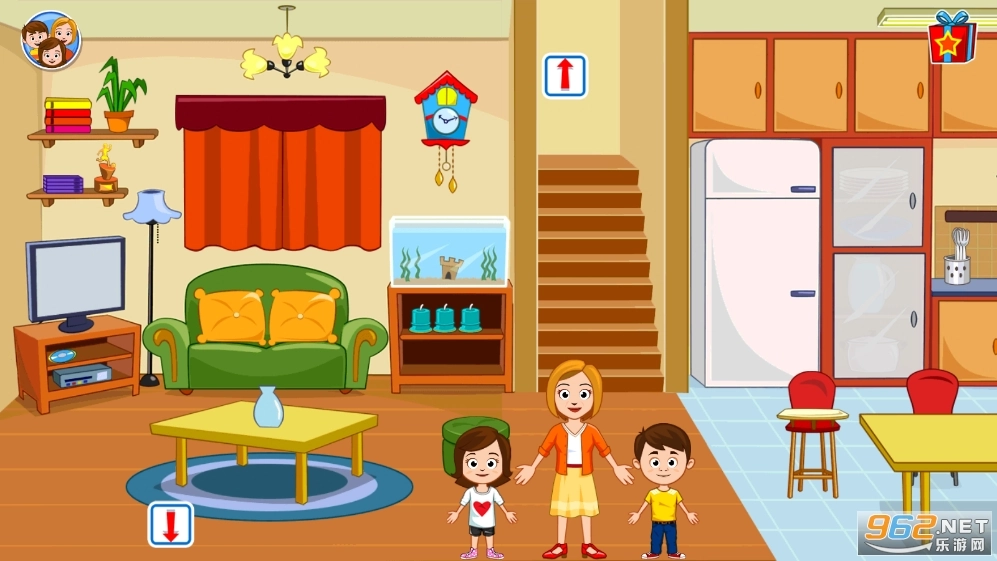 我的城镇家庭屋游戏图3