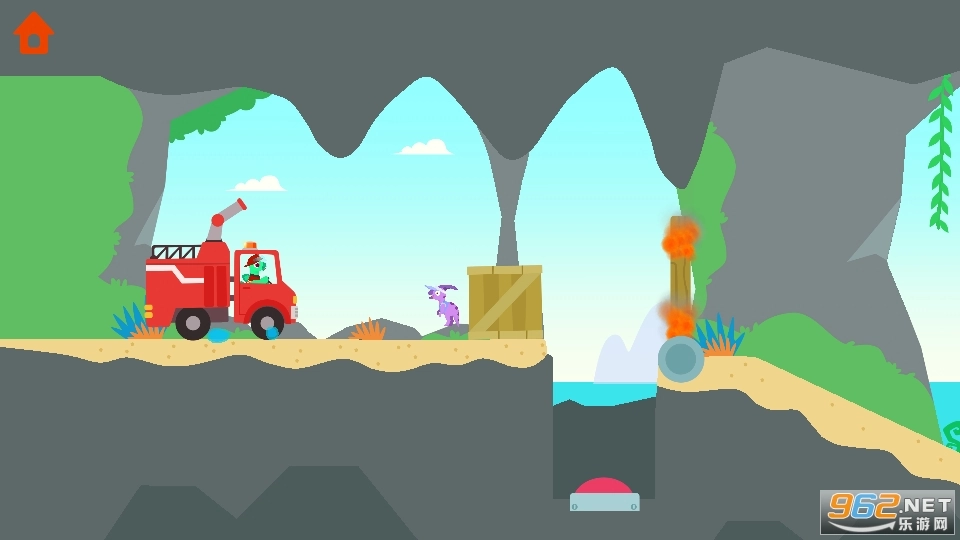 恐龙消防车驾驶消防车灭火免费版图5