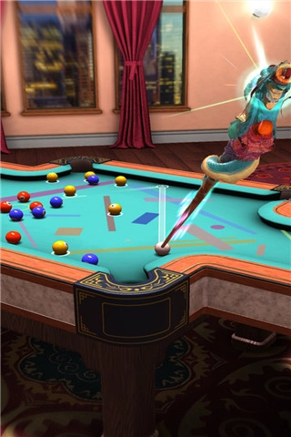 真实3D台球明星之路正版图1