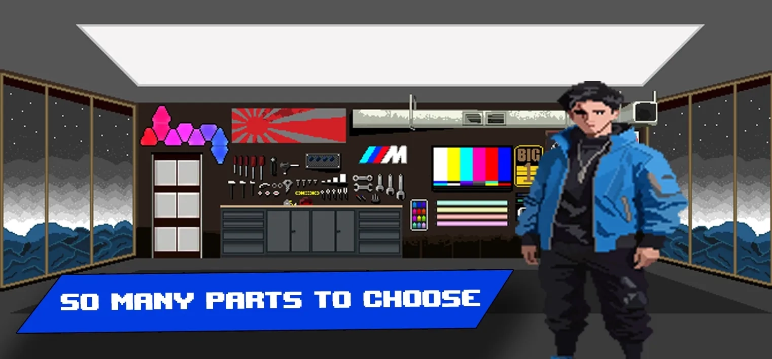 像素汽車魯莽賽車圖1