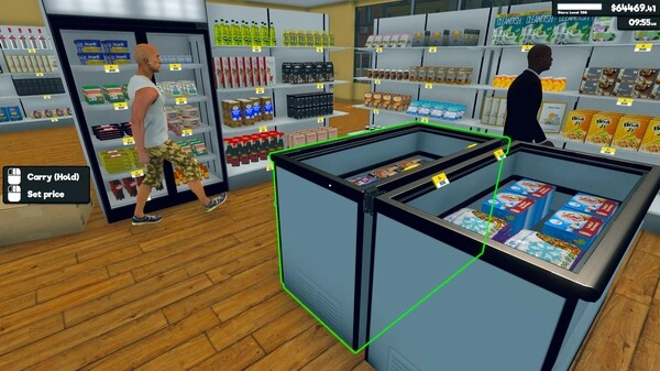 SupermarketSimulator(4)