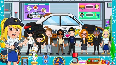 迷你小镇城堡警察局图5