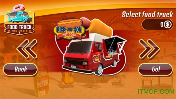 食物卡车驾驶模拟