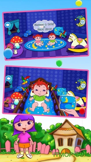 安娜照顾双生儿宝宝截图2