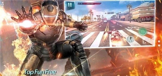 超级英雄城市战争钢铁侠游戏