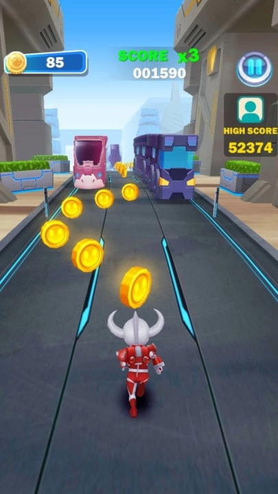 奥特曼冲冲冲游戏